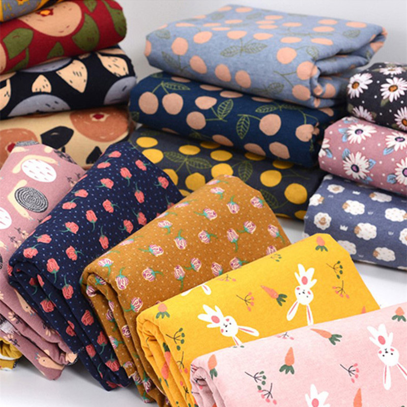 Flannel Shirt Lined - Kain Flanel Bayi Setengah Meter Motif