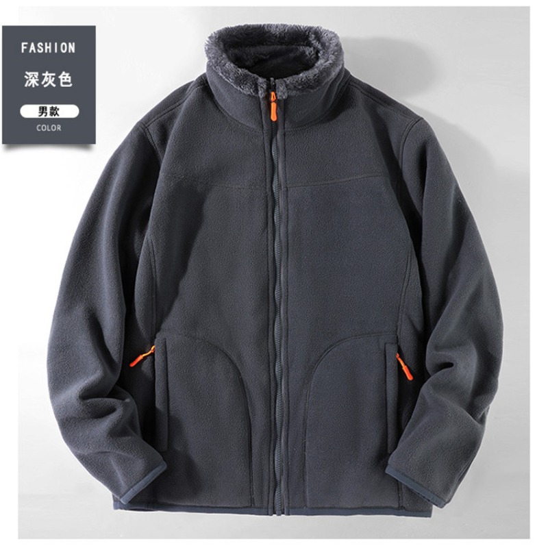 Jaket Sherpa Fleece Musim Gugu - Sherpa Hoodie Fleece ulasan dan harga