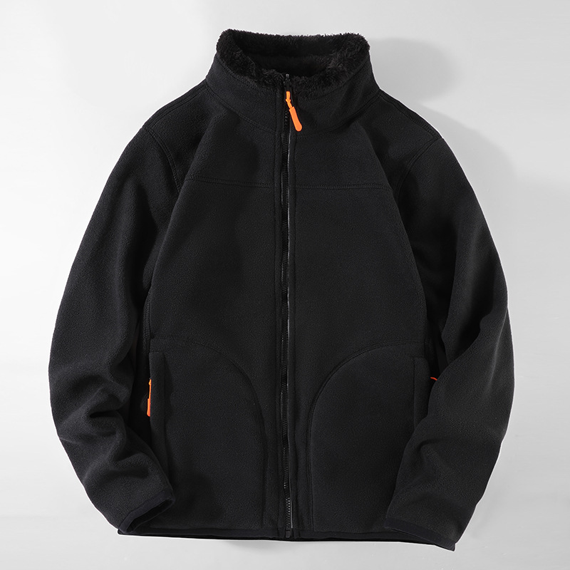 Jaket Sherpa Fleece Musim Gugu - Sherpa Hoodie Fleece ulasan dan harga