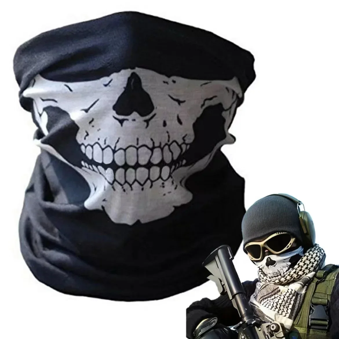 Topi Ski Balaclava Pria Motif  - Balaclava Ski Mask ulasan dan harga