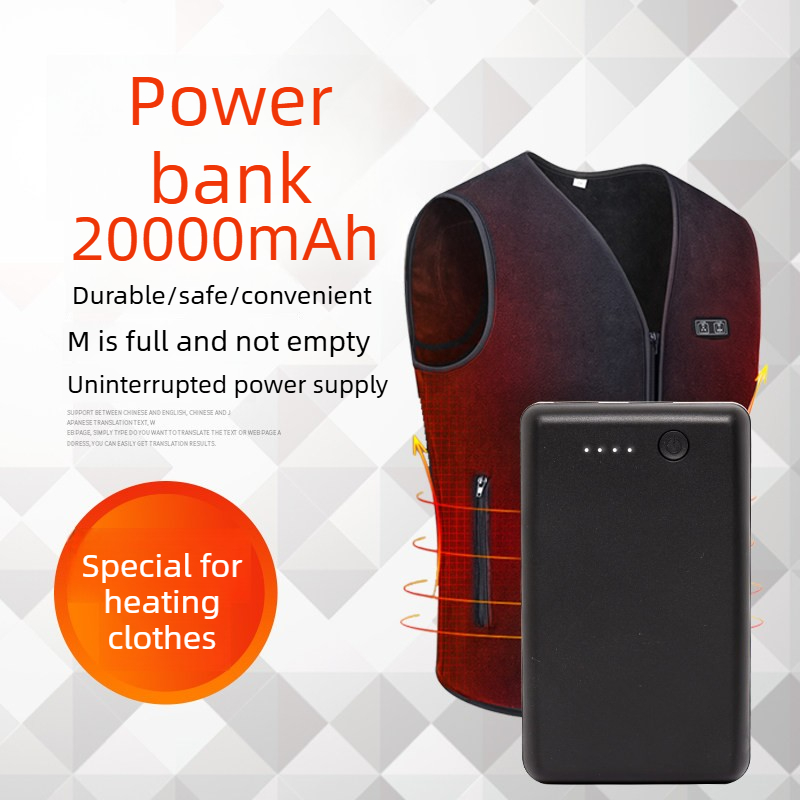 Power Bank Baru 50000M 20000mA - Heated Vest Battery ulasan dan harga