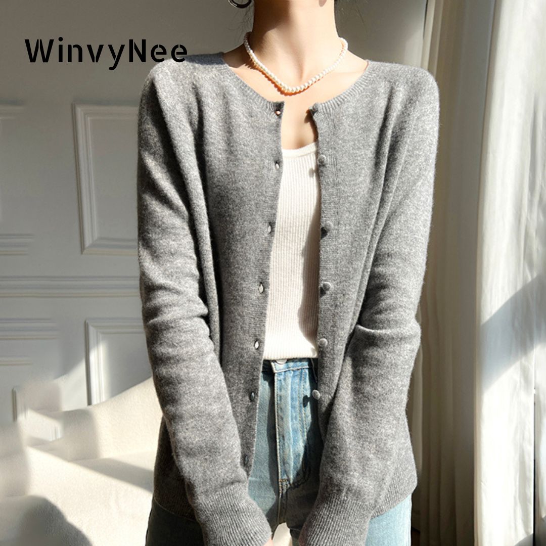 WinvyNee 2024 tren baru kardig - Wool Coat Peacoat ulasan dan harga