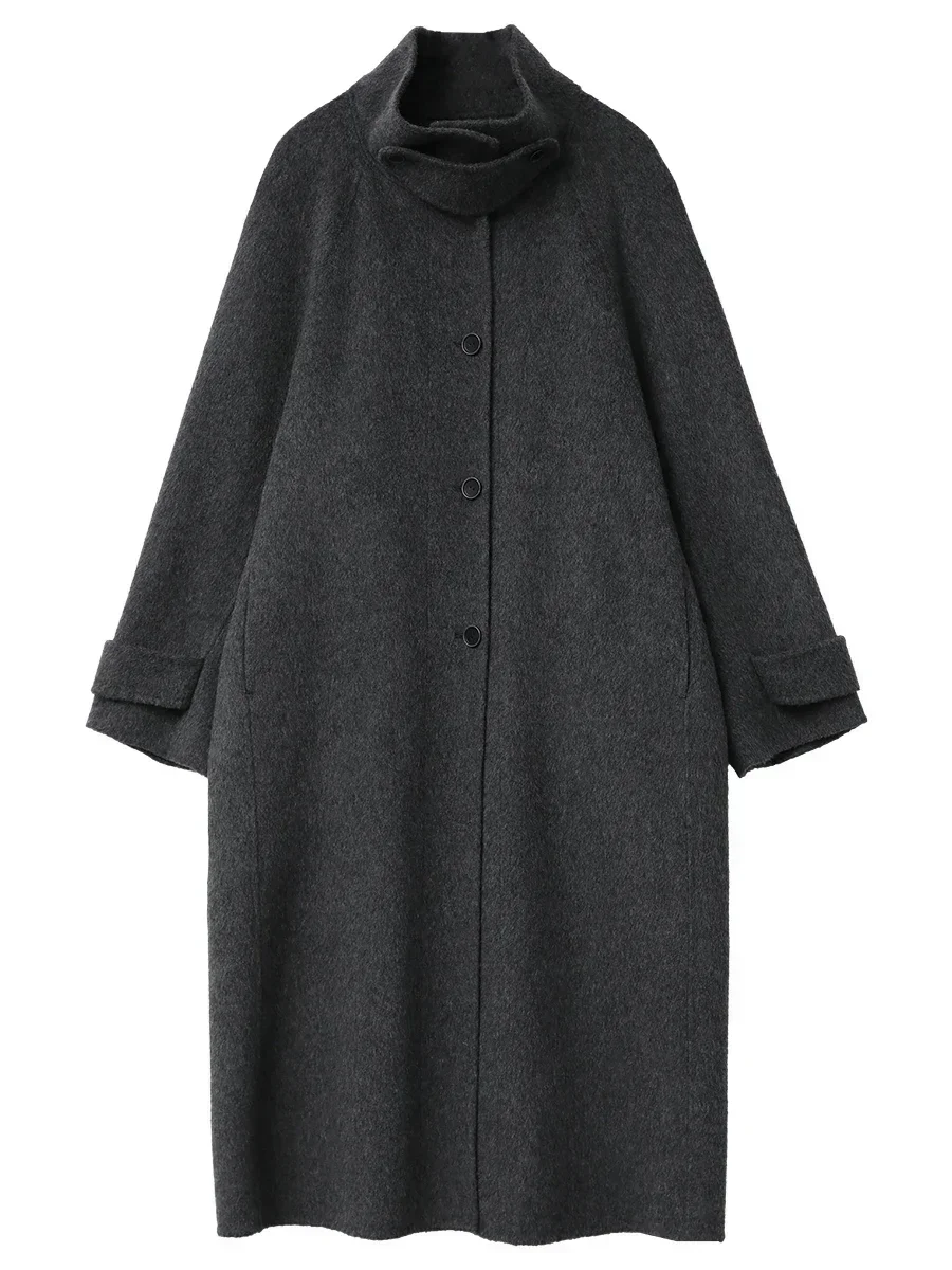 CHIC mantel wol wanita Korea,  - Wool Coat Peacoat ulasan dan harga