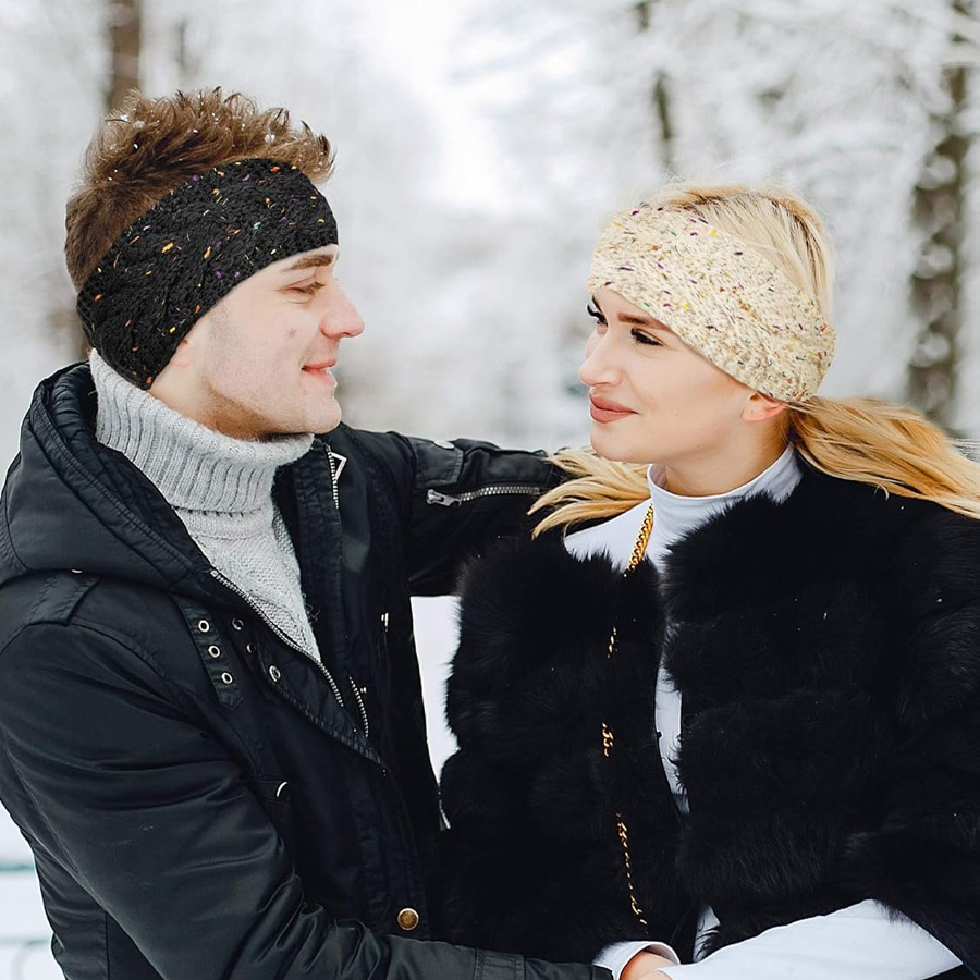 SSUNTAK Ikat Kepala Rajut Wani - Fleece Ear Warmer Band ulasan dan harga