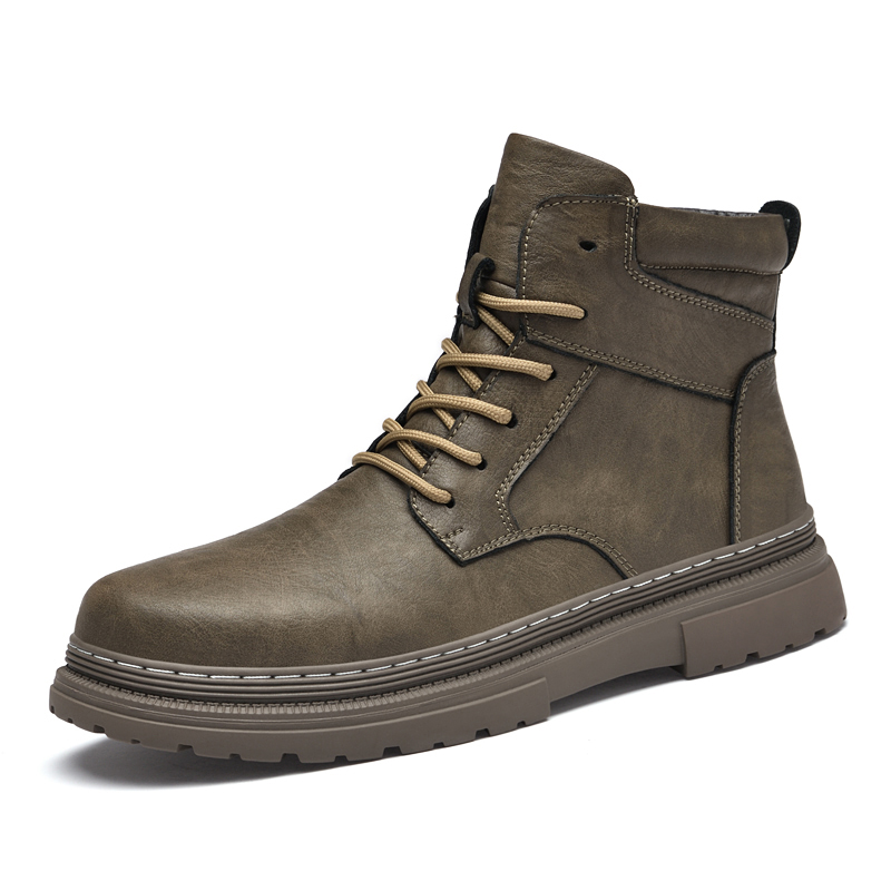 Sepatu Kulit Pria Musim Dingin - Waterproof Winter Boot ulasan dan harga