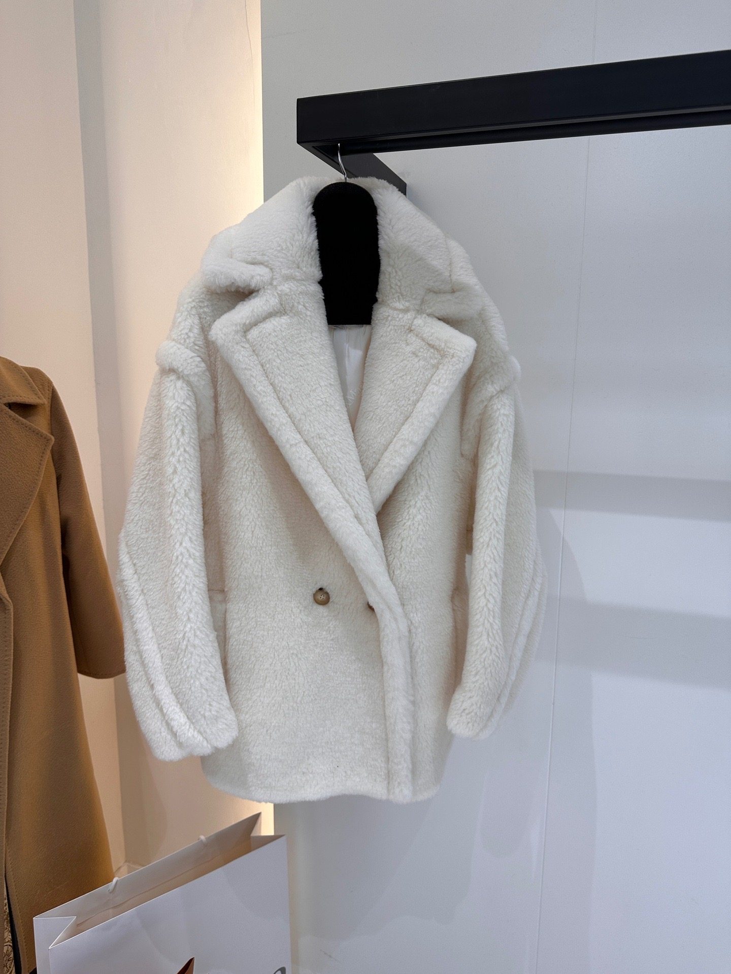 Mantel Teddy Bear Max Short 62 - Wool Coat Peacoat ulasan dan harga