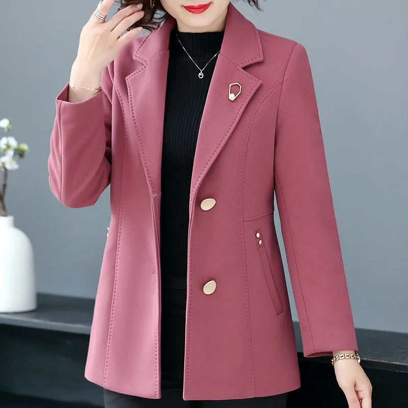Mantel pendek musim gugur 50 t - Wool Coat Peacoat ulasan dan harga