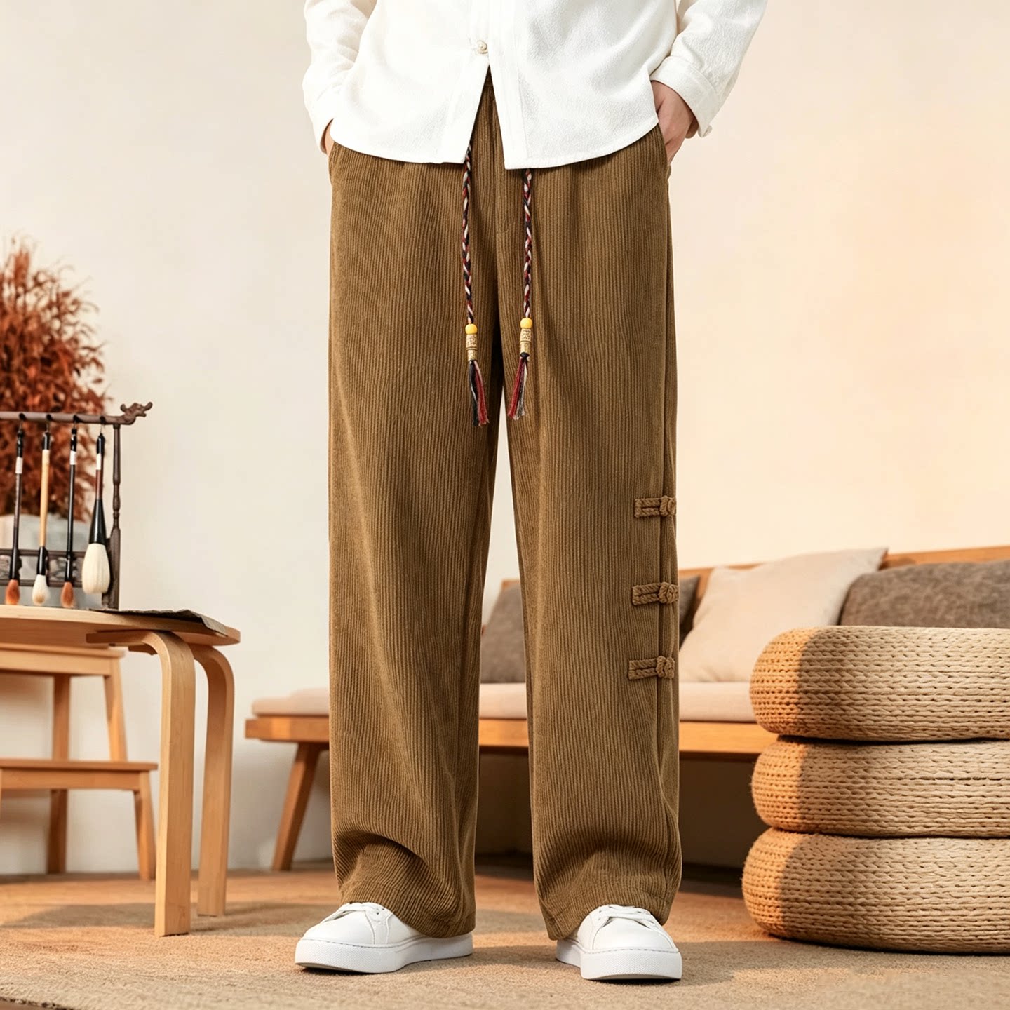 Celana Pria Baru, Celana Cordu - Corduroy Pant Warm ulasan dan harga